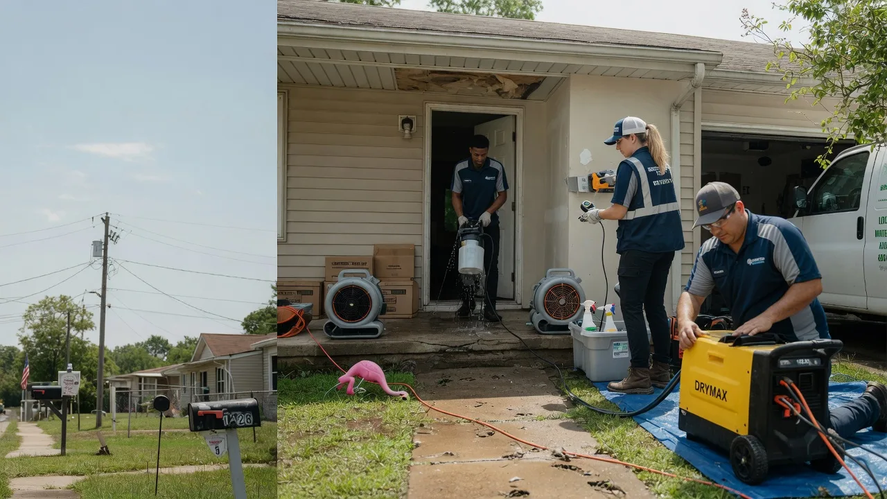 Storm Damage Water Removal in Wausau, WI near me